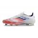 Fotbollsskor Adidas F50 Elite FG Vit Röd Blå