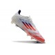 Fotbollsskor Adidas F50 Elite FG Vit Röd Blå