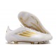 Fotbollsskor Adidas F50 Elite FG Vit Guld