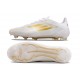 Fotbollsskor Adidas F50 Elite FG Vit Guld