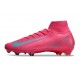 Nike Zoom Mercurial Superfly 10 Elite FG Röd Grå