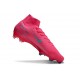Nike Zoom Mercurial Superfly 10 Elite FG Röd Grå