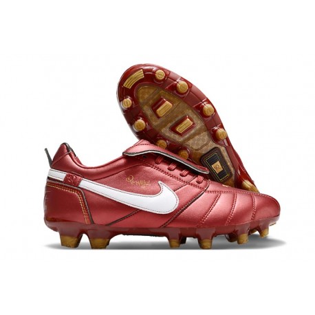 Nike Tiempo Legend X Elite FG Ronaldo Röd Vit