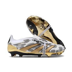 Fotbollsskor adidas Predator Elite FT FG Guld Vit Grå