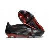 Adidas Predator Elite Tongue FG Svart Grå Röd