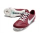 Nike Tiempo Legend IX Elite FG Herr Blueprint - Bordeaux Vit Rosa