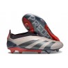 adidas Fotbollsskor Predator Elite LL FG Vivid Horizon - Silver Röd Svart