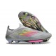 Adidas F50+ Laceless FG Grå Rosa Gul