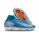Nike Air Zoom Mercurial Superfly X Elite FG Blå Vit