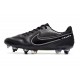 Fotbollsskor Nike Tiempo Legend 9 Elite SG Shadow - Svart Grå Vit