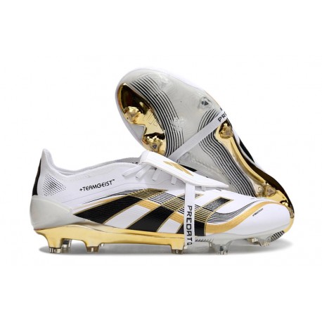Adidas Predator Elite FT FG Vit Svart Guld