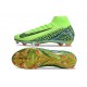 Nike Air Zoom Mercurial Superfly X Elite FG Grön Svart 