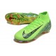 Nike Air Zoom Mercurial Superfly X Elite FG Grön Svart 