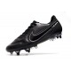 Fotbollsskor Nike Tiempo Legend 9 Elite SG Shadow - Svart Grå Vit