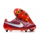 Fotbollsskor Nike Tiempo Legend 9 Elite SG Blueprint - Bordeaux Vit Rosa