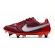 Fotbollsskor Nike Tiempo Legend 9 Elite SG Blueprint - Bordeaux Vit Rosa