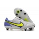 Fotbollsskor Nike Tiempo Legend 9 Elite SG Grå Gul Blå