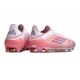 Fotbollsskor Adidas F50 Laceless FG Rosa Vit