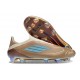 Fotbollsskor Adidas F50 Laceless FG Brun Vit Blå