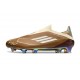 Fotbollsskor Adidas F50 Laceless FG Brun Vit Blå