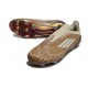 Fotbollsskor Adidas F50 Laceless FG Brun Vit Blå