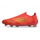 Fotbollsskor Adidas F50 Laceless FG Röd Guld