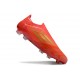 Fotbollsskor Adidas F50 Laceless FG Röd Guld