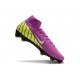 Nike Air Zoom Mercurial Superfly X Elite FG Lila Gul Vit