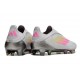 Fotbollsskor Adidas F50 Laceless FG Grå Rosa