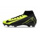 Nike Air Zoom Mercurial Superfly X Elite FG Svart Gul