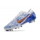 Nike Zoom Mercurial Vapor XV Elite SG Traction Vit Blå Röd 