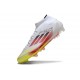 Adidas F50 Elite Mid FG Vit Röd Gul