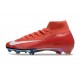 Nike Zoom Mercurial Superfly 10 Elite FG Röd Vit