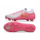 Skor Nike Phantom Luna 2 Elite FG Rosa Vit