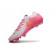 Skor Nike Phantom Luna 2 Elite FG Rosa Vit