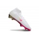 Nike Zoom Mercurial Superfly 10 Elite FG Vit Rosa