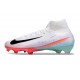 Nike Zoom Mercurial Superfly 10 Elite FG Vit Svart Orange