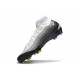 Nike Zoom Mercurial Superfly 10 Elite FG X AM95 SE Svart Vit Gul