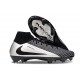 Nike Zoom Mercurial Superfly 10 Elite FG Svart Silver