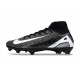 Nike Zoom Mercurial Superfly 10 Elite FG Svart Vit
