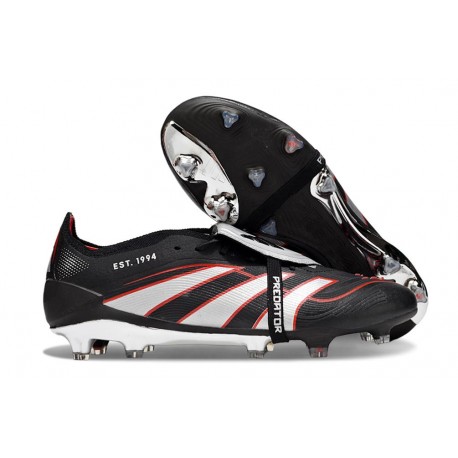 Adidas Predator Elite FT FG Svart Vit Röd
