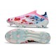 Fotbollsskor Adidas F50 Laceless FG Vit Rosa Blå