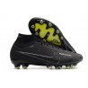 Nike Air Zoom Mercurial Superfly 9 Elite AG Shadow - Svart Grå Vit Neon