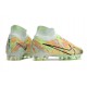 Nike Air Zoom Mercurial Superfly 9 Elite AG Bonded - Grön Blå Orange