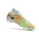 Nike Air Zoom Mercurial Superfly 9 Elite AG Bonded - Grön Blå Orange