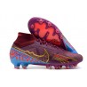 Nike Air Zoom Mercurial Superfly 9 Elite AG Mbappé Personal Edition - Röd Guld