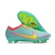 Nike Zoom Mercurial Vapor 15 Elite FG Blå Gul Rosa