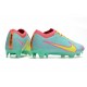Nike Zoom Mercurial Vapor 15 Elite FG Blå Gul Rosa