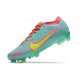 Nike Zoom Mercurial Vapor 15 Elite FG Blå Gul Rosa