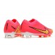 Nike Zoom Mercurial Vapor 15 Elite FG Röd Gul